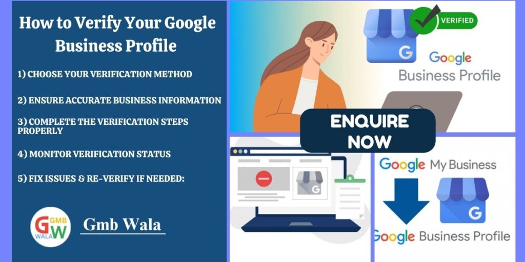Verify Your Google Business Profile