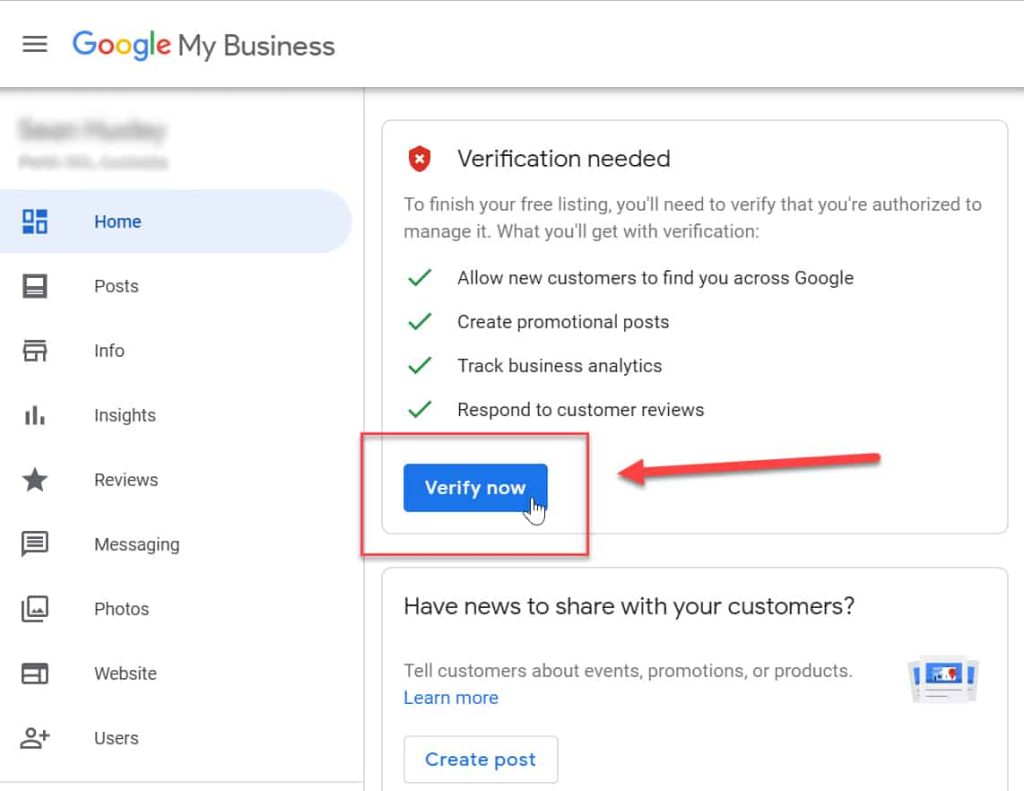 how to verify your mobile number in google business profile
