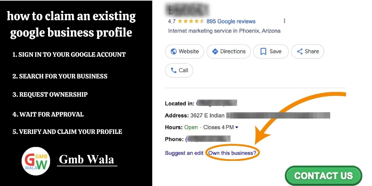 Read more about the article How to claim an existing Google Business Profile